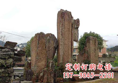 威海石笋石假山