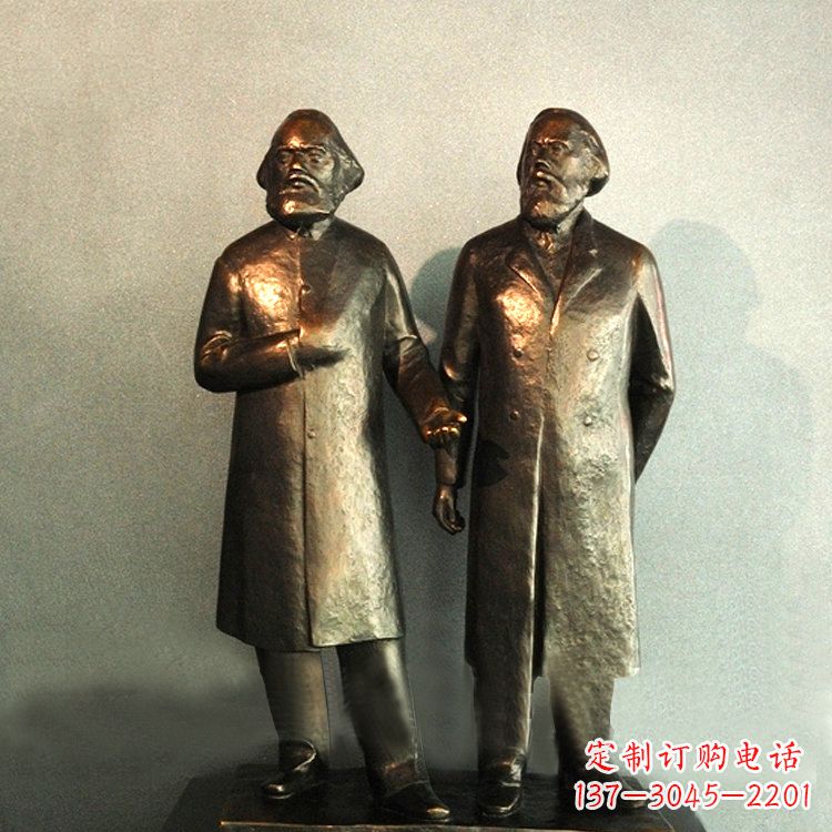 威海世纪伟人马克思和恩格斯雕塑