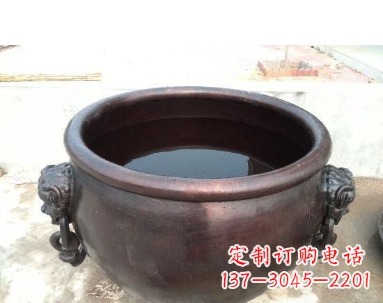 威海水缸寺庙铜雕