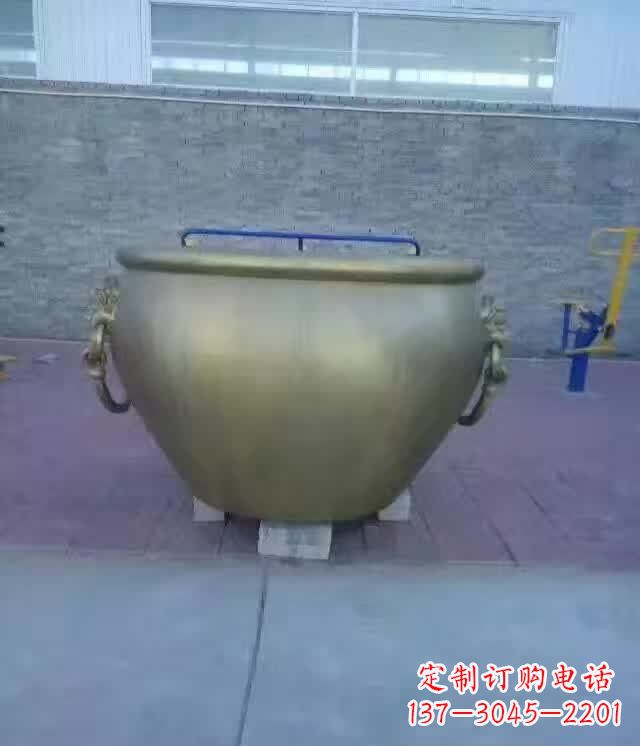 威海水缸铜雕塑