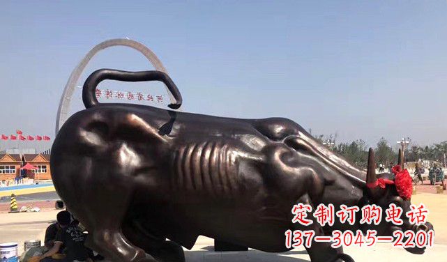 威海水牛铜雕