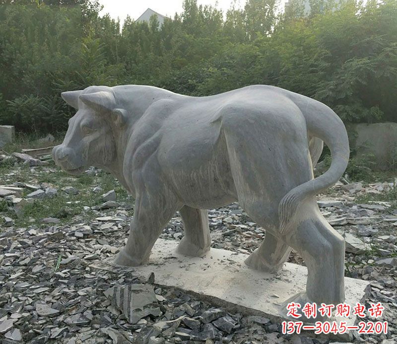 威海水牛雕公园动物雕塑