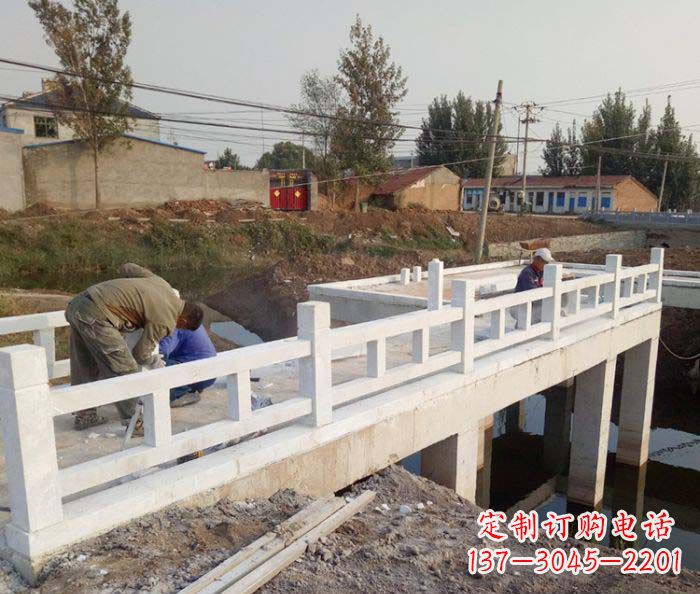 威海寺庙景观汉白玉栏板石雕