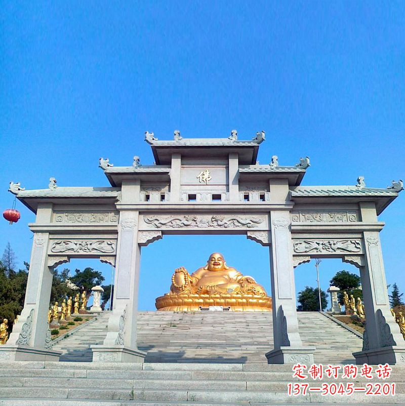 威海寺庙石雕牌坊