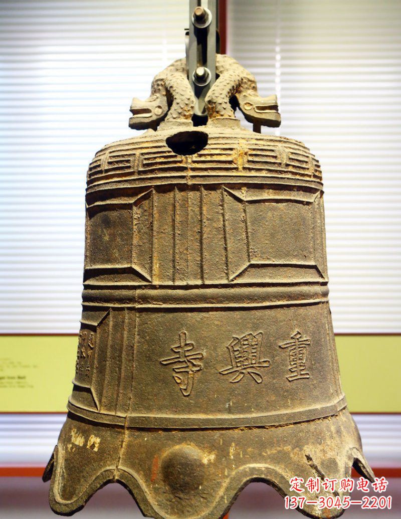 威海寺庙铜钟铜雕