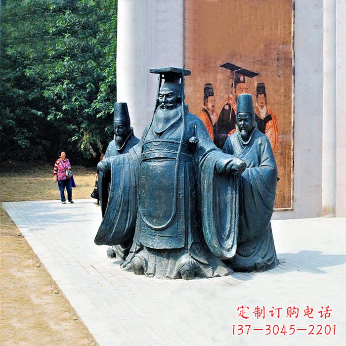 威海隋文帝杨坚景观雕塑