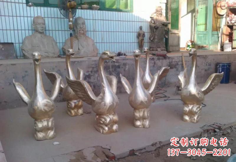 威海天鹅喷泉雕塑