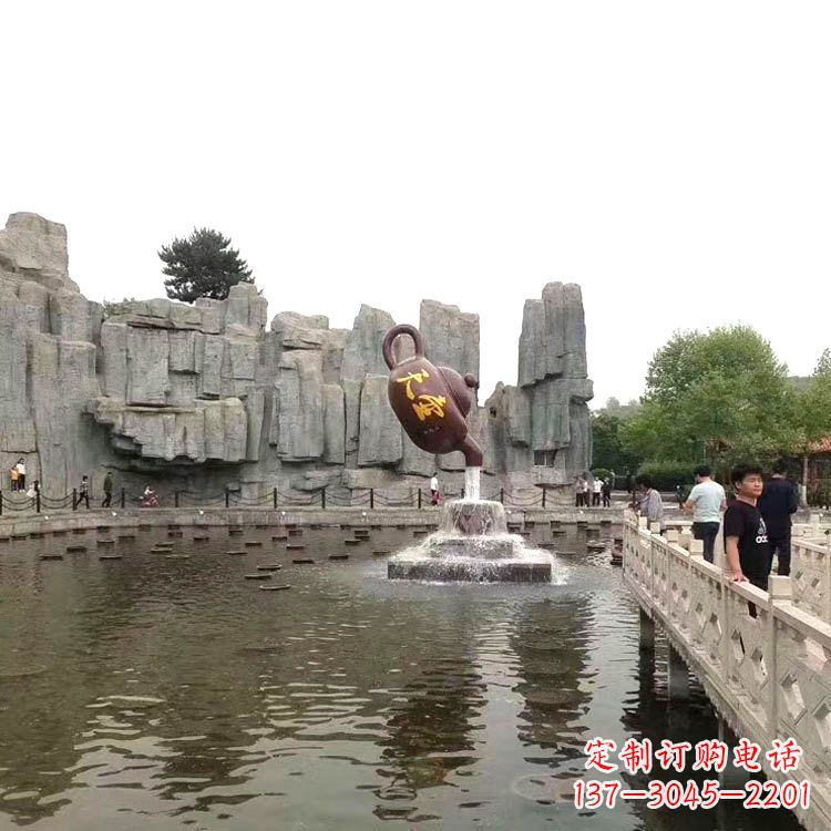 威海天壶流水喷泉