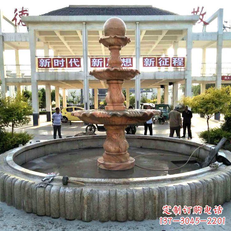 威海天使喷泉石雕