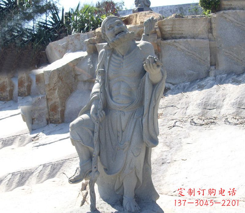 威海铁拐李八仙雕塑