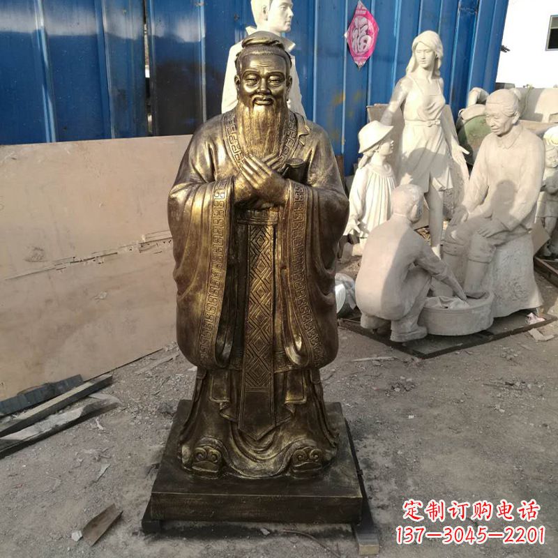 威海同济大学孔子雕塑