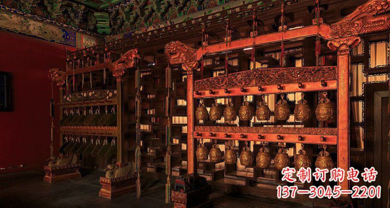 威海铜编钟古代乐器铜雕