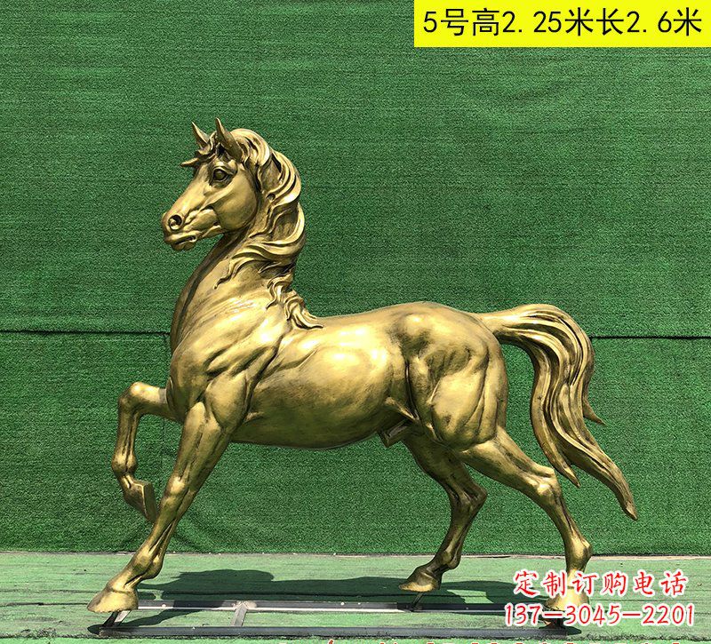 威海铜雕奔马雕塑222