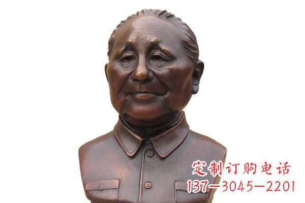 威海铜雕邓小平头像