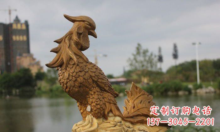 威海铜雕凤凰古代神兽雕塑