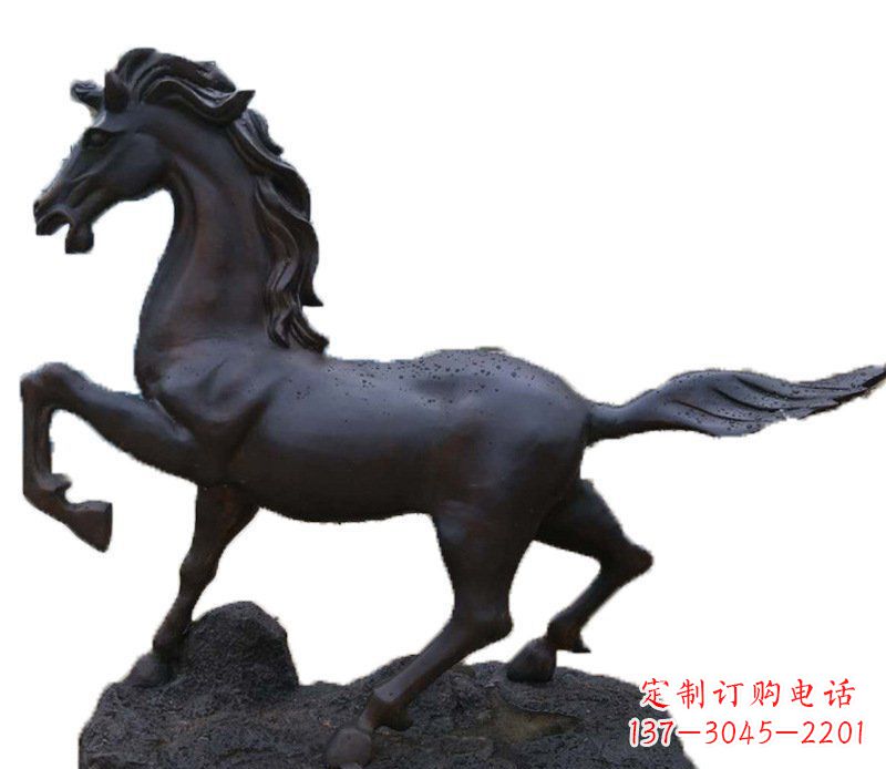 威海铜雕马动物雕塑