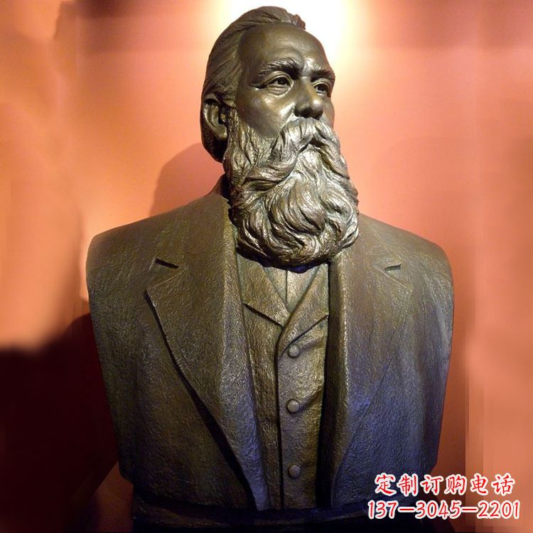 威海铜雕马克思雕塑