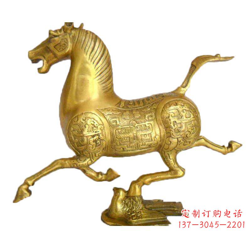威海铜雕马踏飞燕