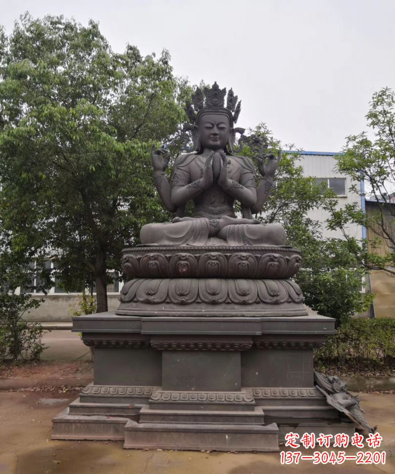 威海铜雕密宗佛寺庙佛像雕塑