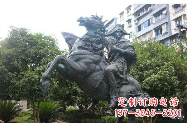 威海铜雕拿破仑西方名人雕塑