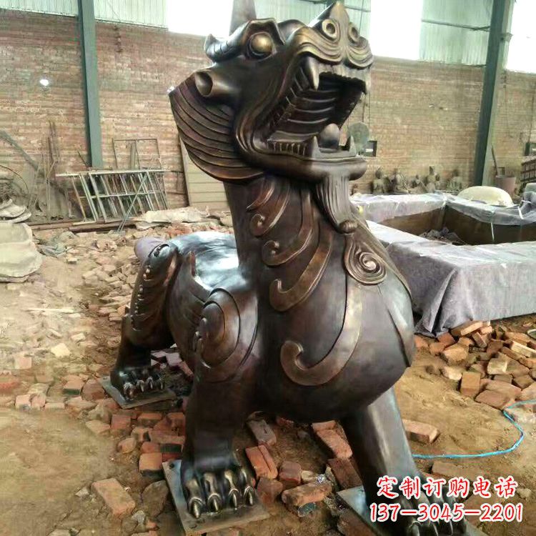 威海铜雕貔貅镇宅辟邪