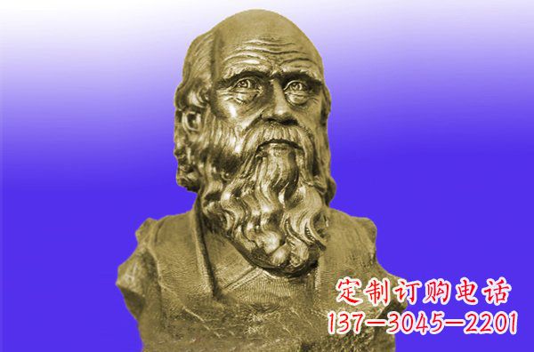 威海托尔斯泰头像铜雕
