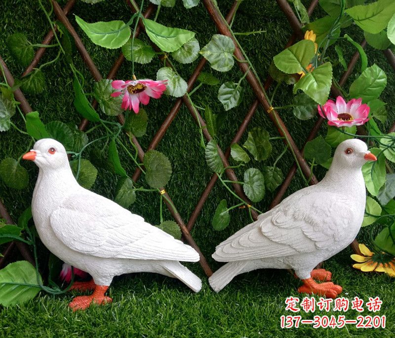威海潍坊和平鸽灰姑娘雕塑