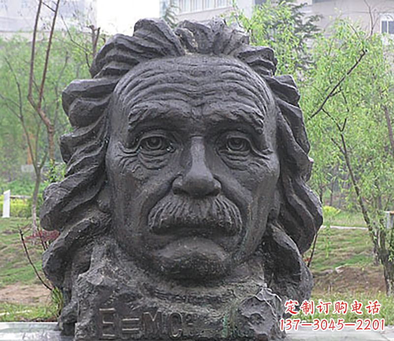 威海伟人名人头像铜雕