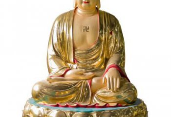威海如来佛雕塑，神圣古朴艺术精品