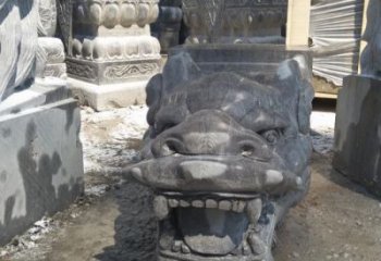 威海传承巨龙传说的高品质龙头雕塑
