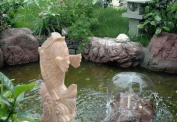 威海艺术化的鲤鱼雕塑，让你家的氛围变得更加温馨
