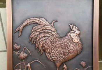 威海呈现优雅，唤醒静谧中的美丽——锻铜公鸡雕塑