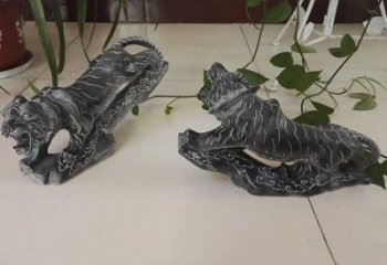 威海青石大型老虎雕塑是由中领雕塑设计制作的一…