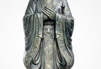 威海青铜孔子像——独特的品格雕塑