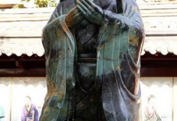 威海青铜孔子行教像，把智慧和精神传承