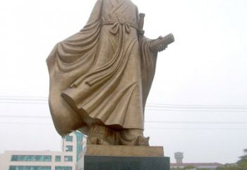 威海屈原雕塑，华夏悠久文化之精粹