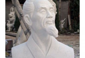 威海屈原石雕，中国古代领袖的荣耀展现