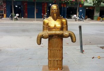 威海昆仑山神农雕塑像，传承古老艺术