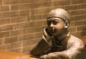 威海休闲园林装饰装置——小孩雕塑