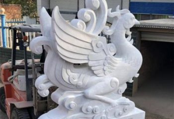 威海精美朱雀石雕，饱览中国文化之美