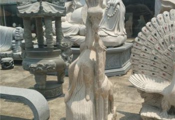 威海高贵优雅的长颈鹿雕塑