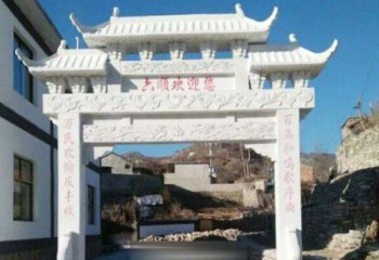 威海牌坊雕塑：为景观增添独特灵气