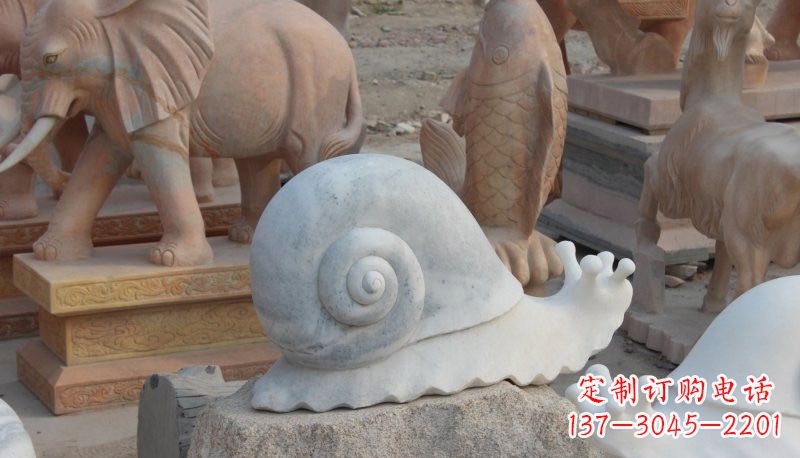 威海蜗牛石雕