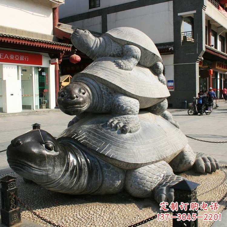 威海乌龟石雕图片