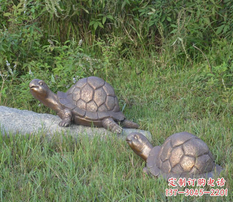 威海乌龟铜雕