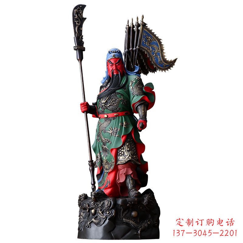 威海武财神关二爷雕塑