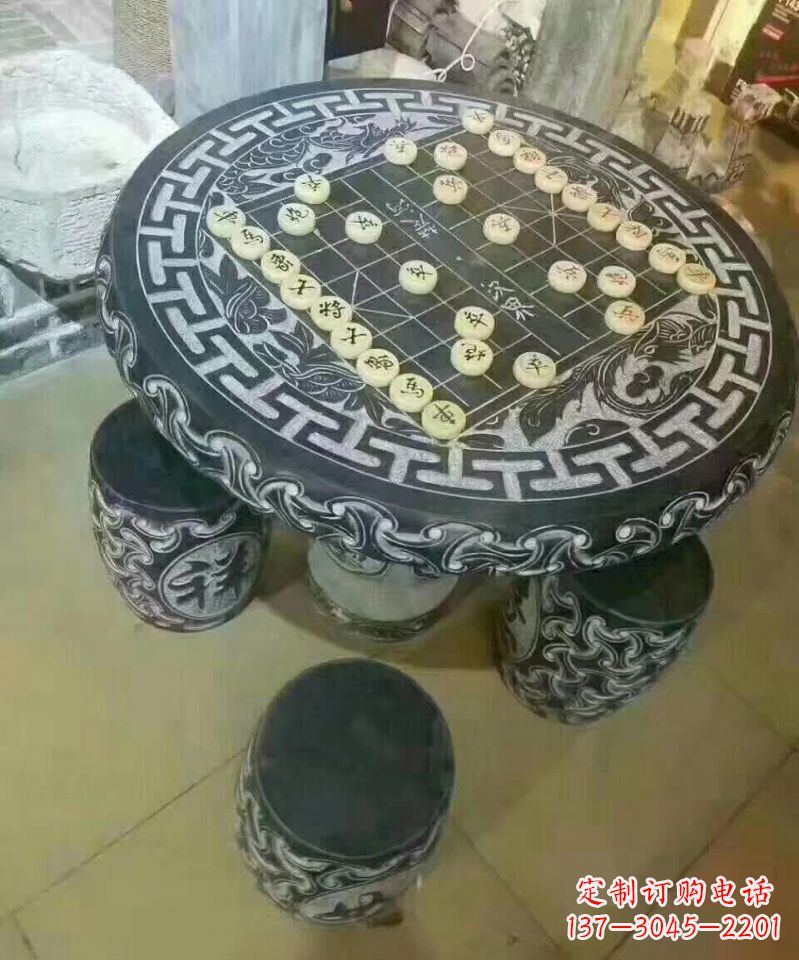 威海下象棋石桌凳