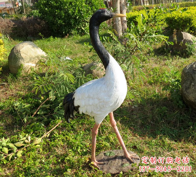 威海仙鹤祥云雕塑