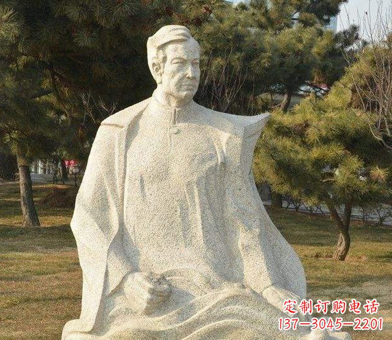 威海冼星海音乐名人石雕