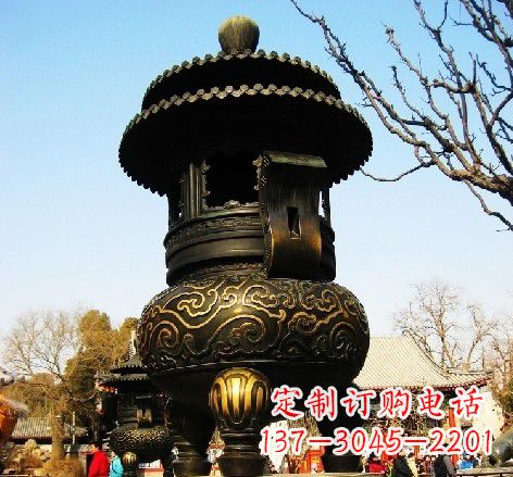 威海香炉铜雕塑
